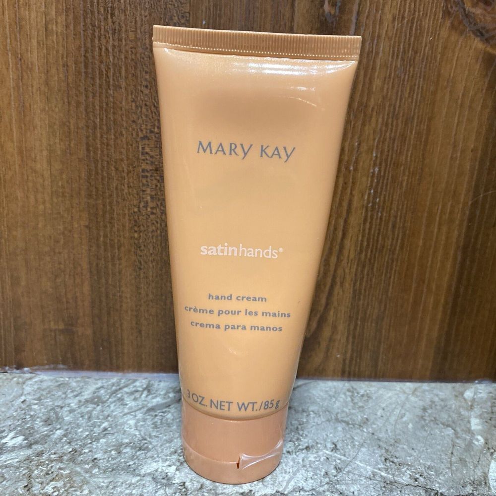 Mary Kay Satin Hands Regular Mosturizing Hand Cream Full 3 OZ New
